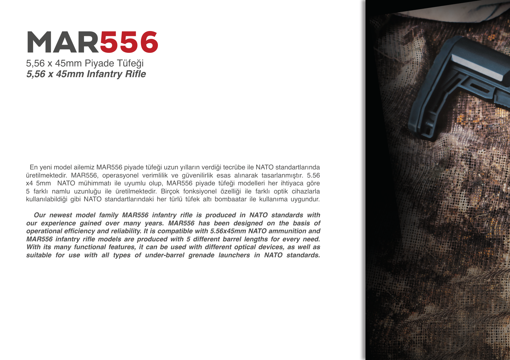 MAR556 Infantry Rifle